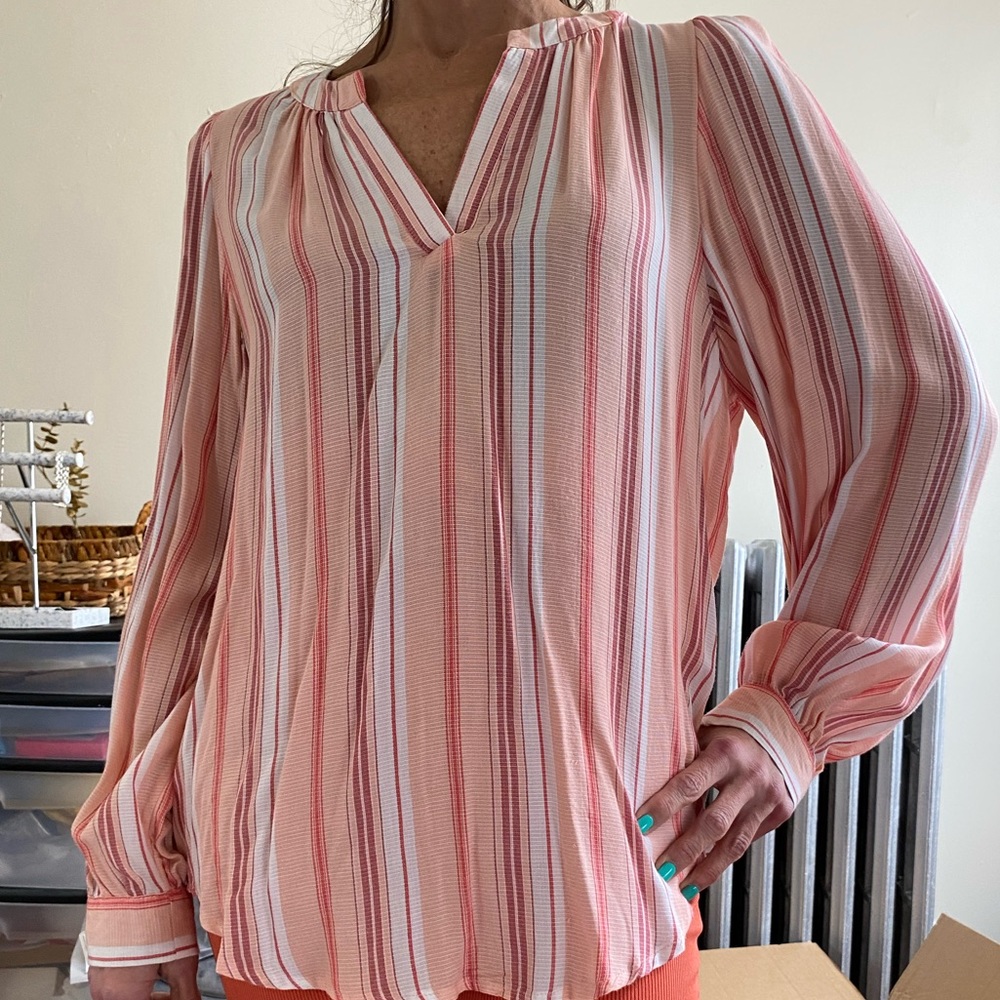 Sweetheart V-Ruched Top